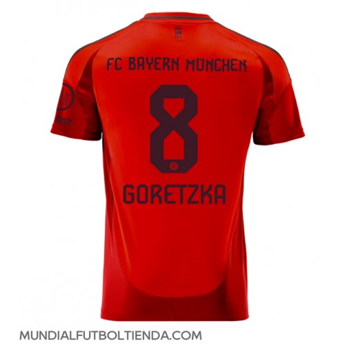 Camiseta Bayern Munich Leon Goretzka #8 Primera Equipación Replica 2024-25 mangas cortas